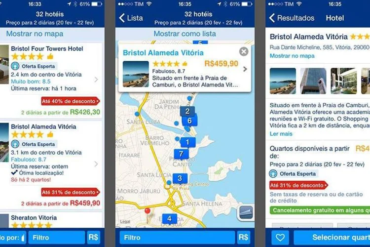 
	App &quot;Booking.com&quot;: pr&aacute;tica permite que agentes de viagem online como o Booking.com, que faz parte do Priceline Group, aleguem ter sempre as menores taxas online dispon&iacute;veis
 (EXAME.com)