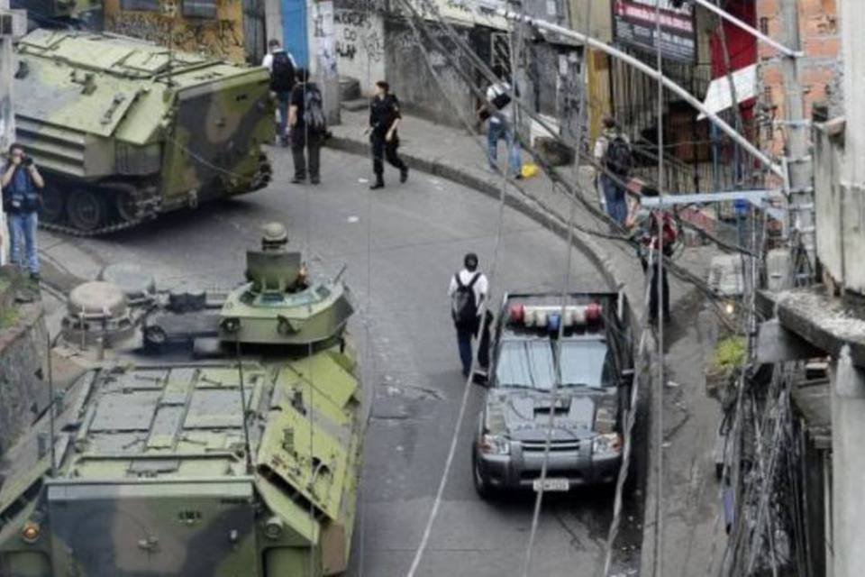 No total, foram recuperadas 132 armas na Rocinha