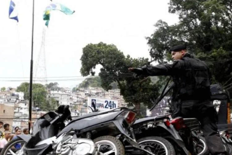 Motos foram apreendidas na operação "Choque de Paz" (Divulgação/Governo do Estado do Rio de Janeiro/Marino Azevedo)