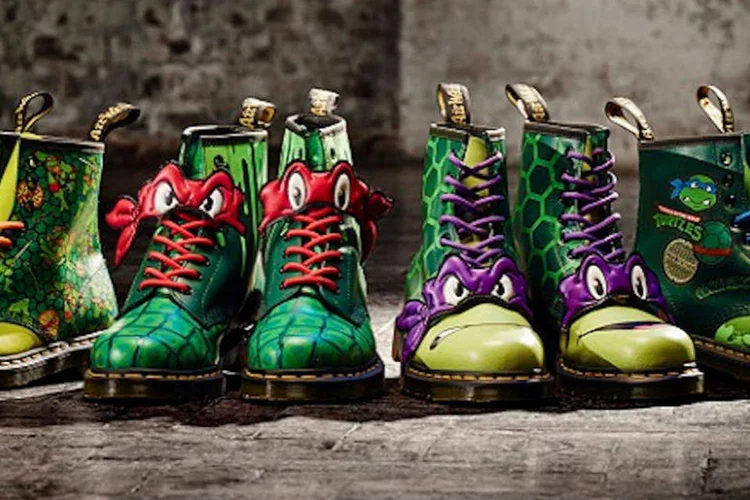 Bota das Tartarugas Ninja: quatro modelos diferentes pela Dr. Martens (Divulgação/Dr. Martens)