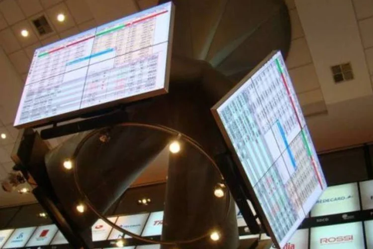 Interior do prédio da Bovespa, a bolsa brasileira (Divulgação/Facebook/BM&FBovespa)
