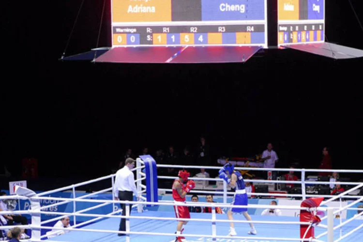 Partida de boxe nas Olimpíadas de Londres: árbitro turco Garip Erkuyumcu é encontrado morto em seu quarto de hotel (London 2012/Divulgação)