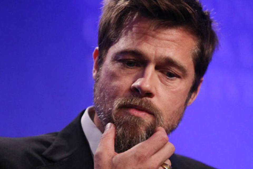 Brad Pitt pede que política antidroga seja repensada