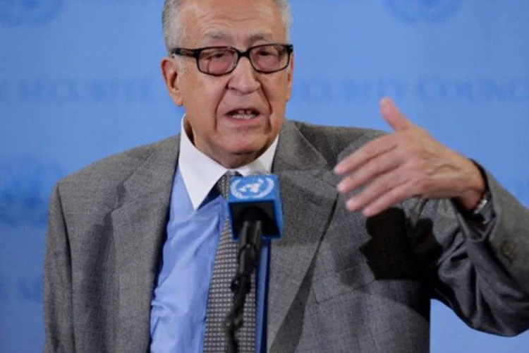 
	O enviado internacional para a S&iacute;ria, Lakhdar Brahimi:&nbsp;discuss&otilde;es de hoje se concentraram na agenda para essa segunda rodada de conversas
 (©afp.com / Stan Honda)