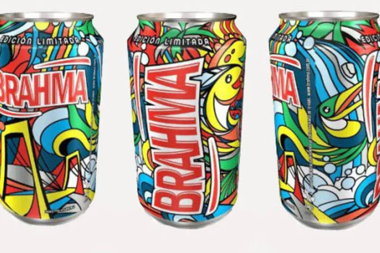 Latas especiais da Brahma na Argentina (Divulgação)