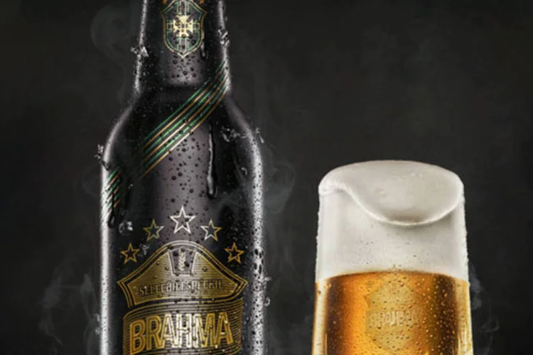 
	Brahma lan&ccedil;a edi&ccedil;&atilde;o especial com cevada da Granja Comary: assinatura de Felip&atilde;o na embalagem
 (Divulgação/Brahma)
