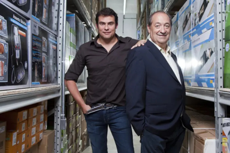 Branchini Martins e seu pai, Rubens: negócios revitalizados (Fabiano Accorsi)