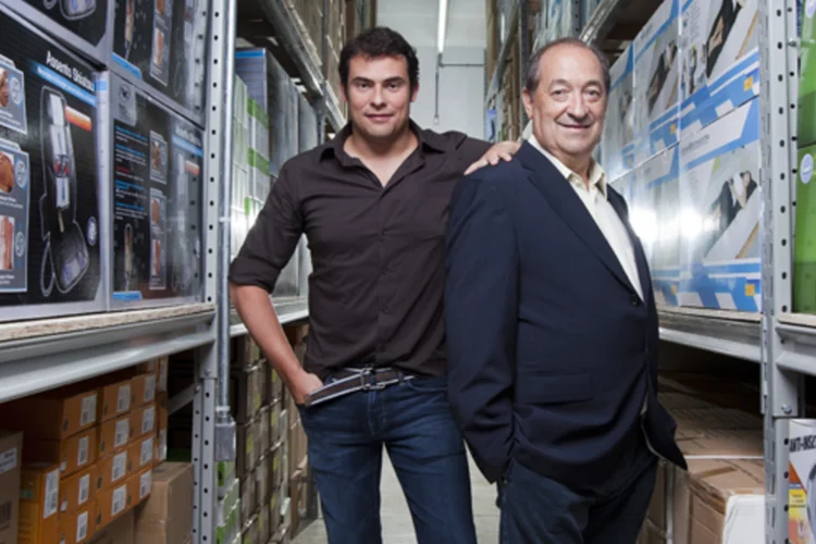 Branchini Martins e seu pai, Rubens: negócios revitalizados (Fabiano Accorsi)