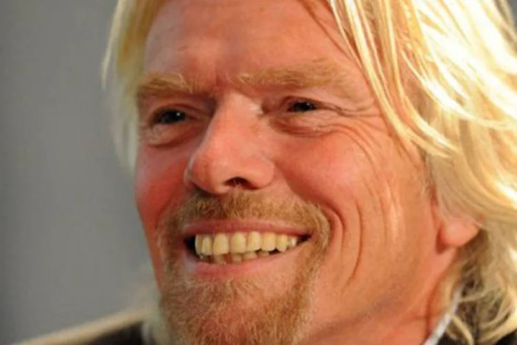 
	Richard Branson: bilion&aacute;rio ser&aacute; aeromo&ccedil;a por um dia
 (Torsten Blackwood/AFP)
