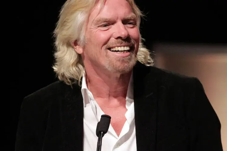Richard Branson, do Virgin Group: a genética ajudaria a empreender (Frederick M. Brown/Stringer)