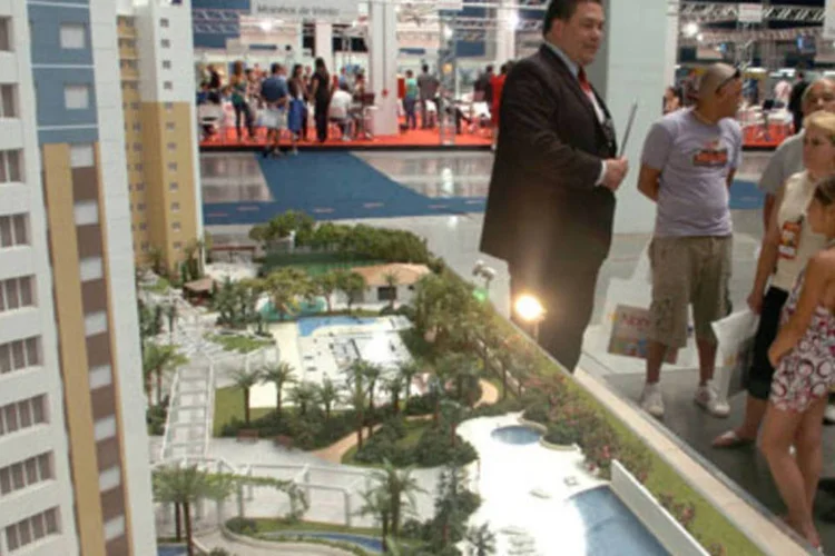Estande da Brasil Brokers em feira de imóveis: pareceria com HSBC vai ampliar crédito imobiliário