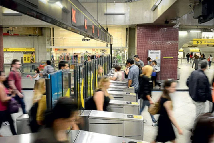 
	Metr&ocirc; em S&atilde;o Paulo: linha 6 ter&aacute; 15,9 quil&ocirc;metros de extens&atilde;o
 (Germano Lüders / EXAME)