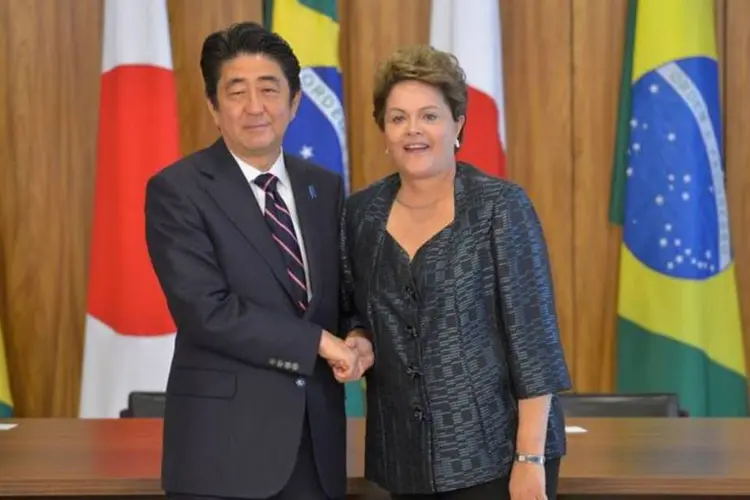
	Dilma destacou acordo firmado entre BNDES e Japan Bank for International Cooperation
 (Wilson Dias/Agência Brasil)