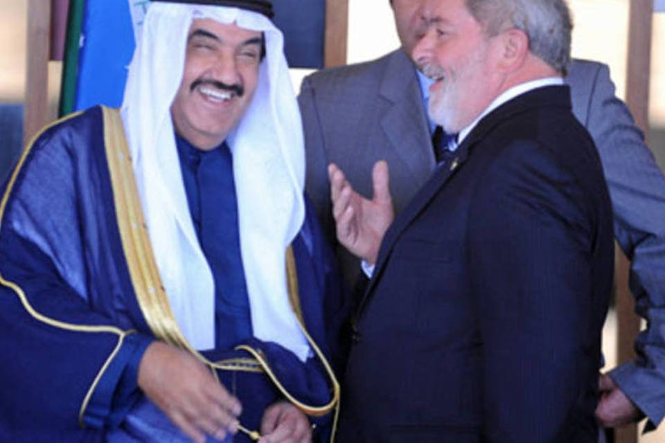 Lula propõe parceria com Kuwait para explorar o pré-sal