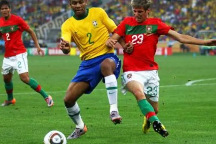 Campanha convocou internautas a assistir à partida entre Brasil e Portugal por outro canal (.)