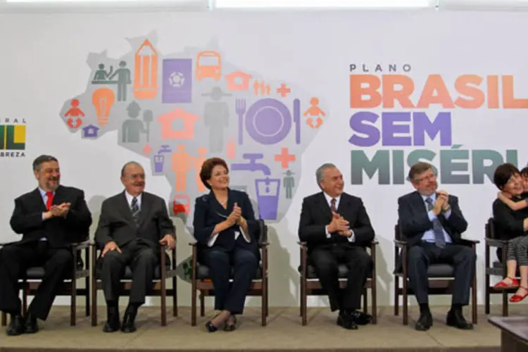 
	Programas como o Bolsa Fam&iacute;lia e o Plano Brasil sem Mis&eacute;ria fazem com que o pa&iacute;s apare&ccedil;a na iniciativa como modelo de desenvolvimento social
 (Roberto Stuckert Filho/PR)