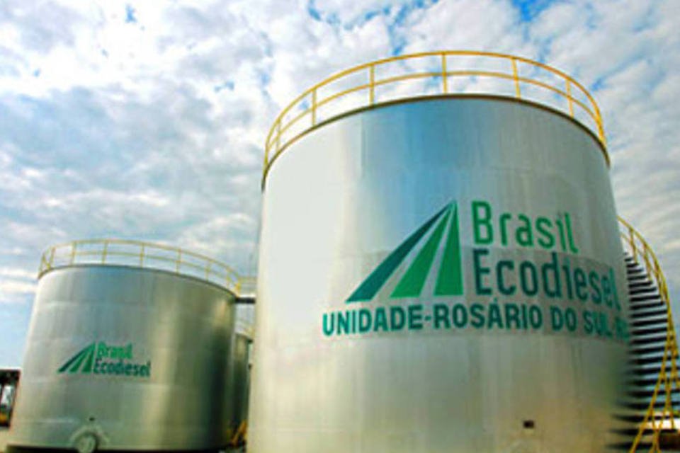 Brasil Ecodiesel sobe após receber licença para vender biodiesel