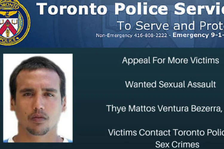 
	Pol&iacute;cia canadense divulga an&uacute;ncio de procura por brasileiro acusado de ass&eacute;dio sexual
 (Reprodução/Facebook)
