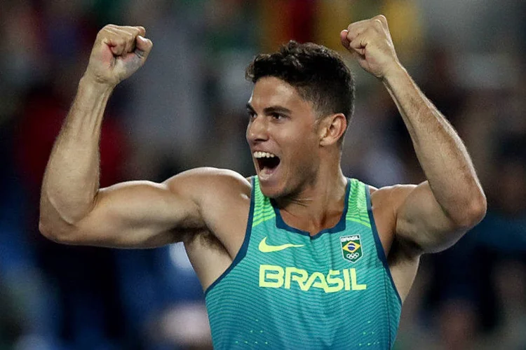 
	Thiago Braz: medalha de ouro, ele ousou saltar a uma altura que nunca havia tentado. L&iacute;deres deve ter esse papel
 (Alexander Hassenstein/Getty Images)