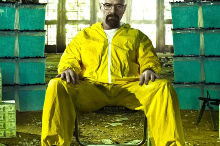 
	Breaking Bad: hist&oacute;ria de um t&iacute;mido professor de qu&iacute;mica que se transforma no bar&atilde;o das metanfetaminas Walter White chegou ao fim em sua quinta temporada
 (Divulgação)