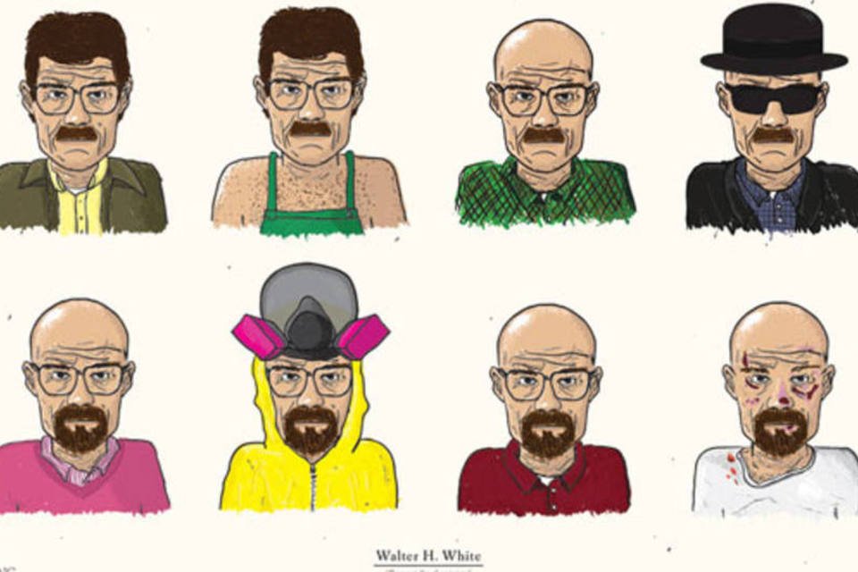 Fãs homenageiam “Breaking Bad” com arte