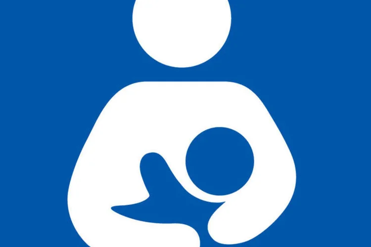Símbolo da amamentação: a OMS recomenda o leite materno como único alimento até os seis meses de vida e indica mantê-lo (Matt Daigle/Mothering.com)