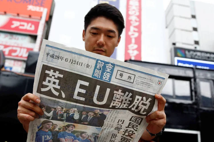 
	Brexit: o Jap&atilde;o &eacute; o segundo maior investidor estrangeiro no Reino Unido
 (Thomas Peter / Reuters)
