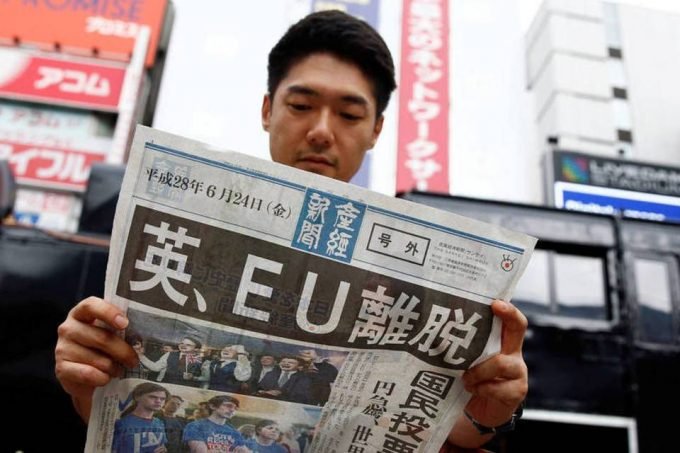 Japão está pronto para intervir após brexit impulsionar iene
