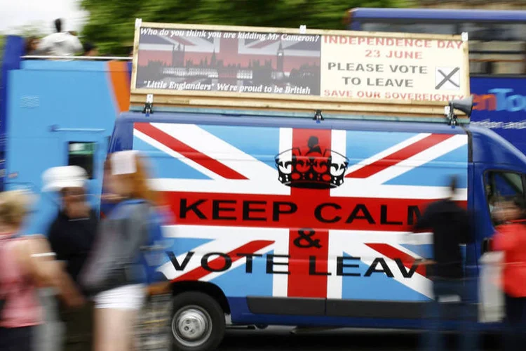 
	Brexit: a vota&ccedil;&atilde;o poder&aacute; afetar duramente a City de Londres, onde os bancos americanos fazem a maior parte de seus neg&oacute;cios com a UE
 (Stefan Wermuth / Reuters)