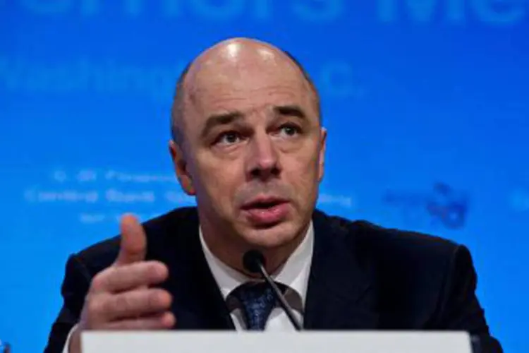 O ministro russo das Finanças, Anton Siluanov:  banco estará aberto a outros países da ONU (©afp.com / Nicholas Kamm)