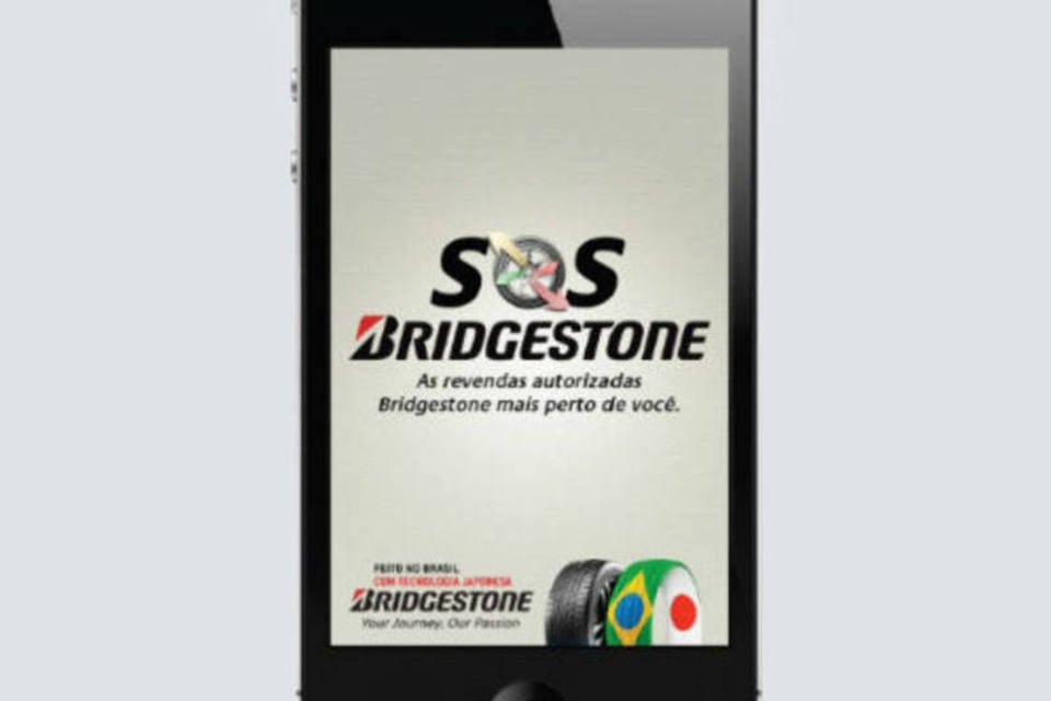 Bridgestone lança aplicativo para celular