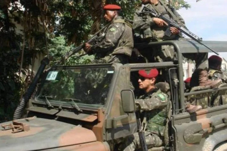 Foto da Brigada de Infantaria Paraquedista publicada no Facebook (Divulgação/Brigada de Infantaria Paraquedista)