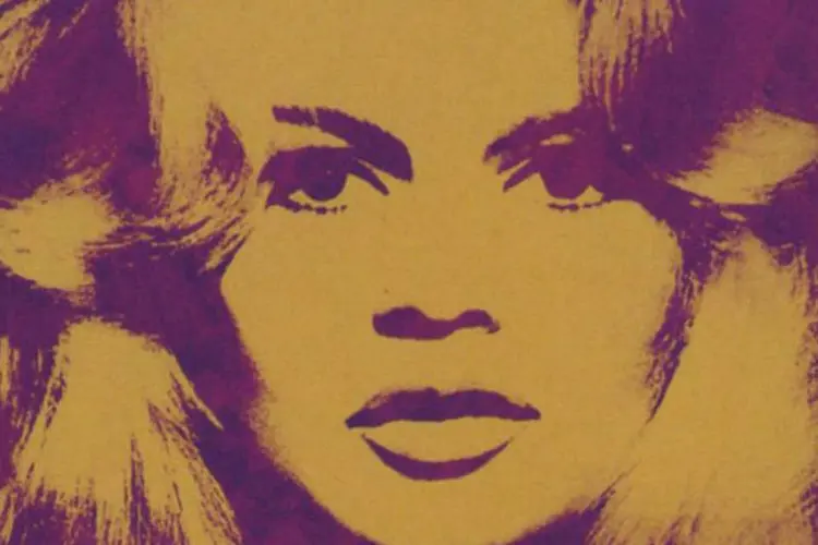 A obra ''Brigitte Bardot'', que continua a série de retratos que o americano fez de ícones como Marilyn Monroe e Liz Taylor, baseia-se nas fotografias que Richard Avedon (Divulgação/Sothebys)