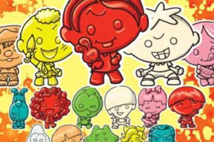 Ao todo serão 16 modelos do brinquedo, que também terá um card para cada personagem (Divulgação)
