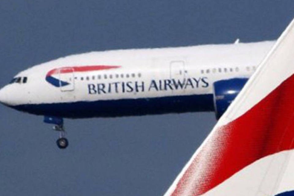 
	Avi&otilde;es da British Airways: espa&ccedil;o a&eacute;reo sobre Londres foi fechado por conta de uma falha de computador, informou mais cedo a Eurocontrol
 (.)