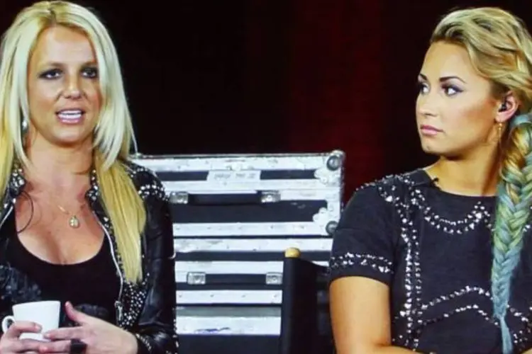 No X Factor, Britney terá como jurada a companhia de Demi Lovato, de 19 anos, ex-estrela da Disney (Fred Prouser/Reuters)
