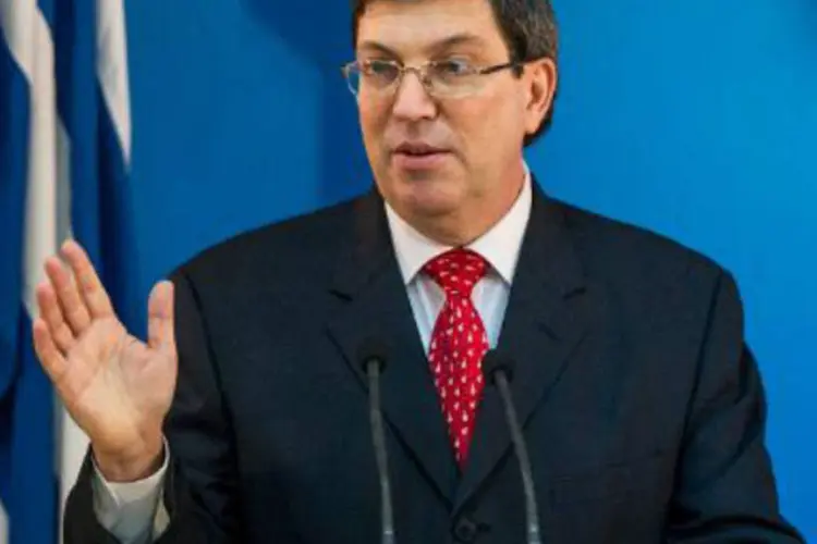 Bruno Rodríguez: Cuba acolheu com satisfação a decisão da União Europeia de normalizar os laços com a ilha, declarou nesta quinta o chanceler cubano (AFP)