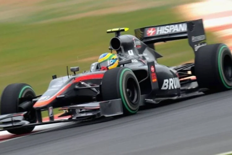 Bruno Senna, durante treino nesta sexta: Hispania é unica escuderia espanhola na Fórmula 1 (Getty Images)