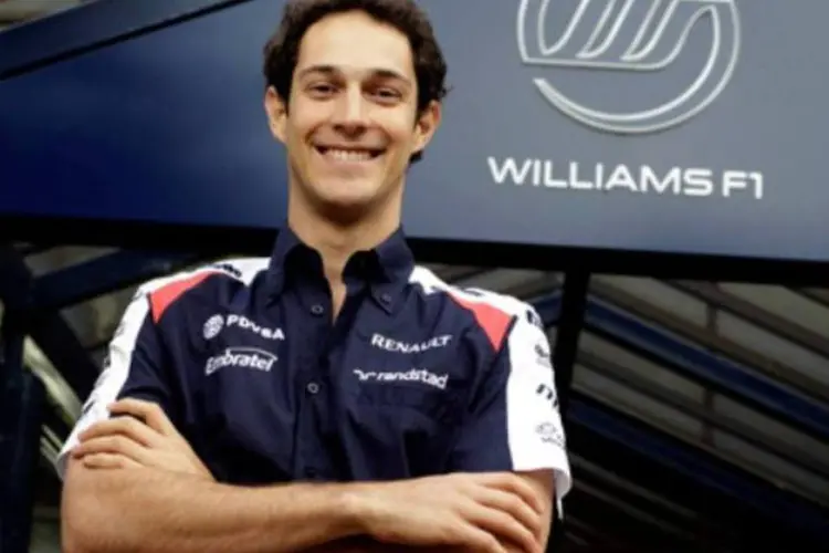 Bruno Senna: bancado por Eike Batista, piloto é confirmado na Williams (Divulgação/Williams)