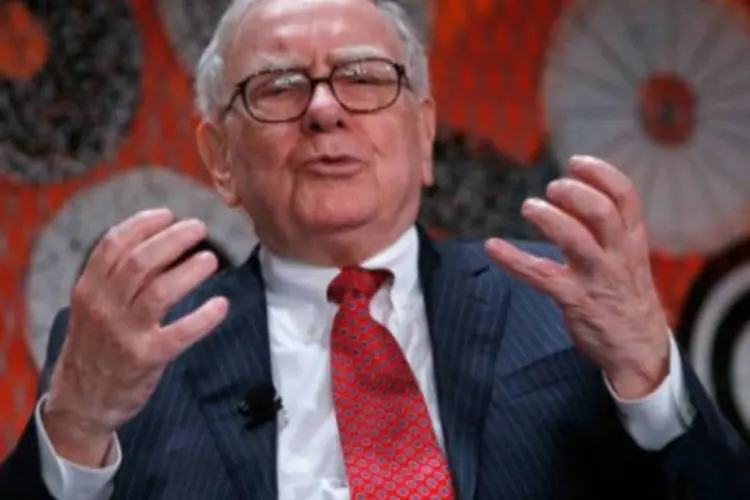 Warren Buffett tem uma fortuna estimada em US$ 40 bilhões, a segunda maior dos EUA (AFP/Getty Images)