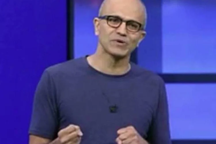 
	Satya Nadella: ele ser&aacute; ao menos o 2&ordm; grande executivo do setor a visitar o pa&iacute;s conforme tens&otilde;es aumentam
 (Reprodução de EXAME.com)