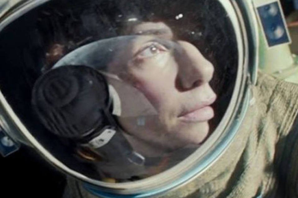 “Gravidade” mostra aflição de astronautas perdidos no espaço