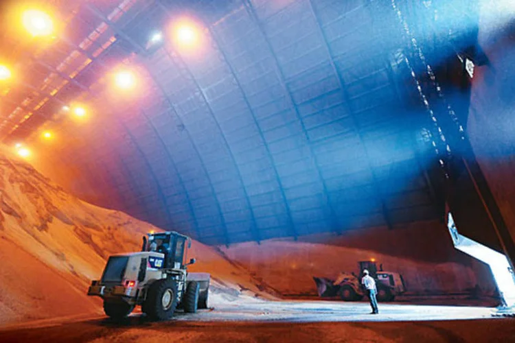 
	Terminal de gr&atilde;os: a Bunge e TNC iniciam uma parceria para promo&ccedil;&atilde;o da agricultura sustent&aacute;vel no norte do pa&iacute;s.
 (Germano Lüders/EXAME)