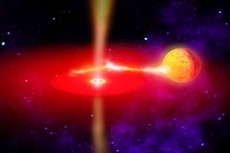 Telescópio desvenda buraco negro na Via Láctea
