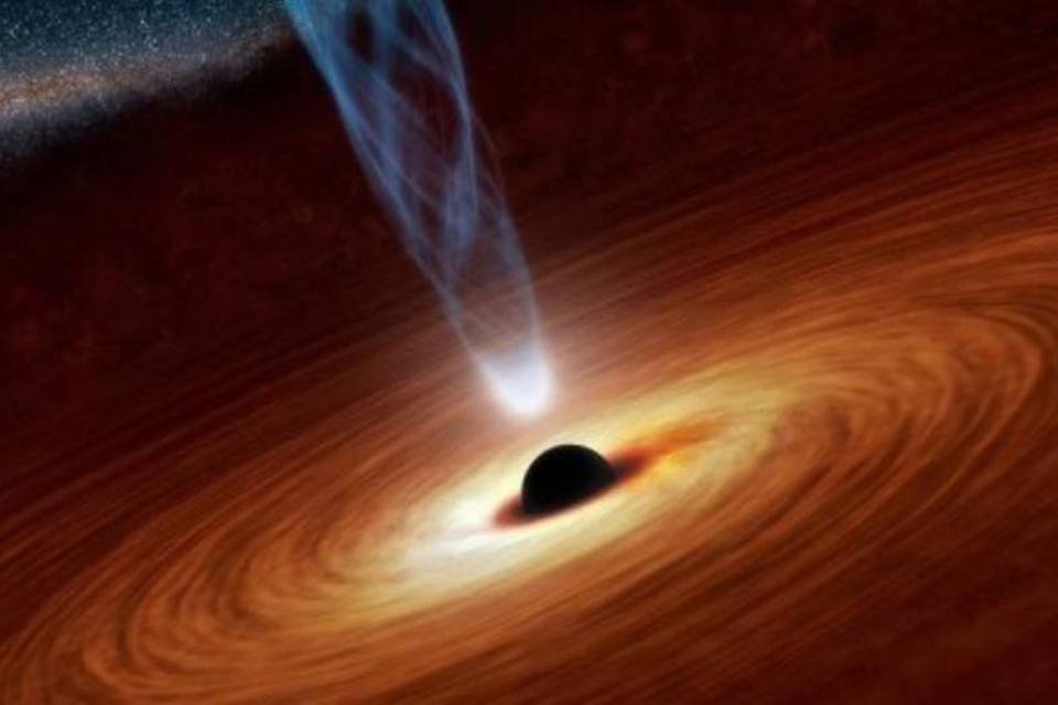 
	Buraco negro: trata-se do corpo celestial a chegar mais perto do que nunca do buraco negro Sagit&aacute;rio A
 (Ho/AFP)