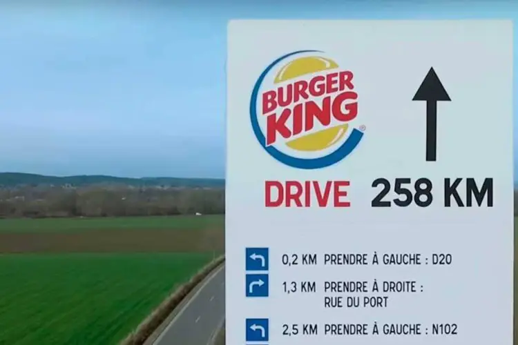 
	Campanha do Burger King: a rival respondeu com um filme ir&ocirc;nico e divertido
 (Reprodução/Youtube)