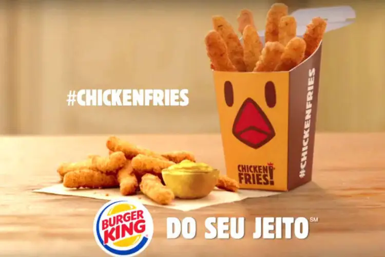 Chicken Fries: de volta ao cardápio do Burger King no Brasil  (Divulgação/Burger King)