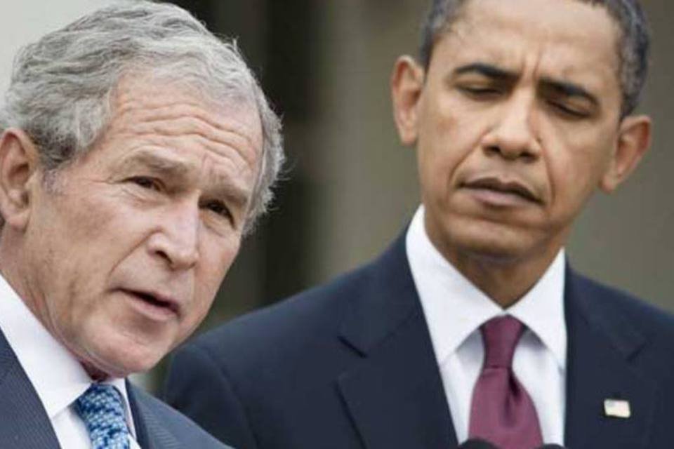 Bush elogia Obama por morte de Bin Laden
