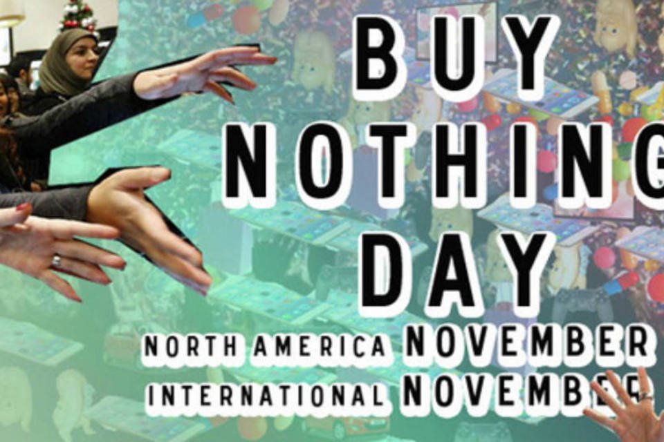 Buy Nothing Day mobiliza países contra consumo excessivo