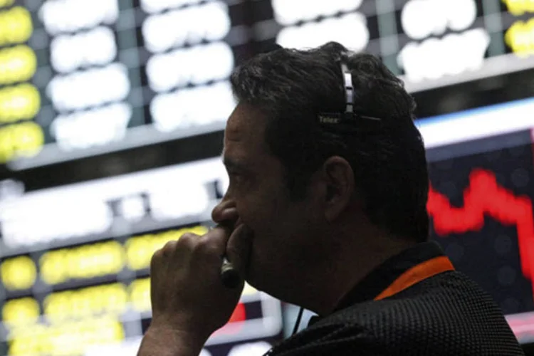 Bolsa de Chicago: em pouco mais de 12 horas após o lançamento, 2.780 contratos foram negociados (Tim Boyle/Bloomberg/Bloomberg)